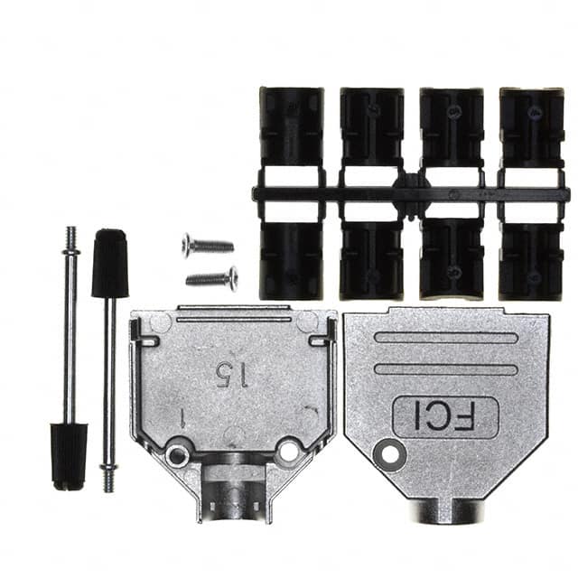 8655MH0901BKLF Amphenol ICC (FCI)  Gusci posteriori per connettori D-Sub a forma di D